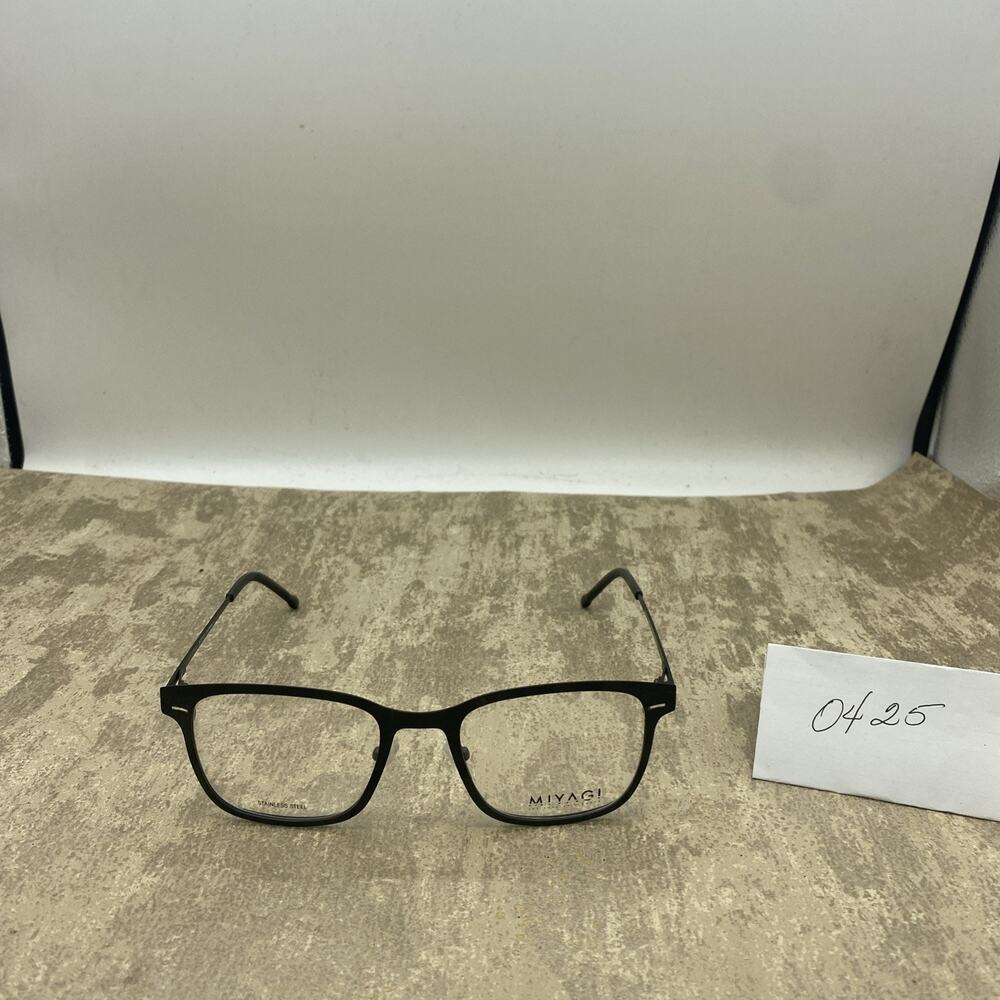 Miyagi Eyewear Los Angeles Jonas 1511 col. 01 Black/Fames 51-20-145 Stainless St